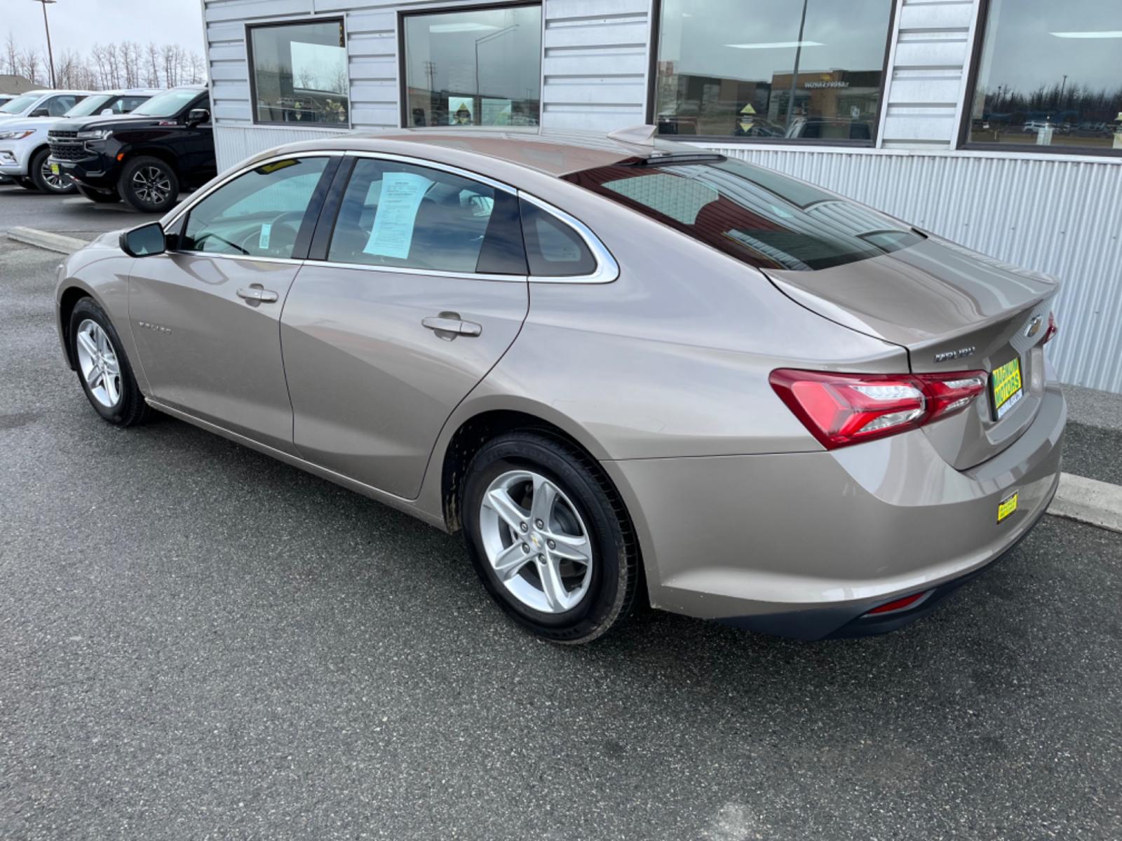 2022 TAN /Black CHEVROLET MALIBU LT (1G1ZD5ST5NF) with an 1.5L engine, Continuously Variable transmission, located at 1960 Industrial Drive, Wasilla, 99654, (907) 274-2277, 61.573475, -149.400146 - Photo #2